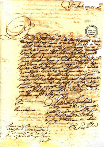 Original Document numérique not accessible