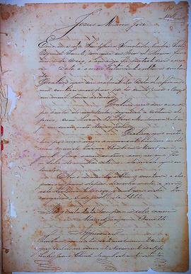 Testamento de Iria D'Oliveira